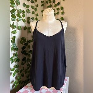 Womens black Athleta tank top size medium